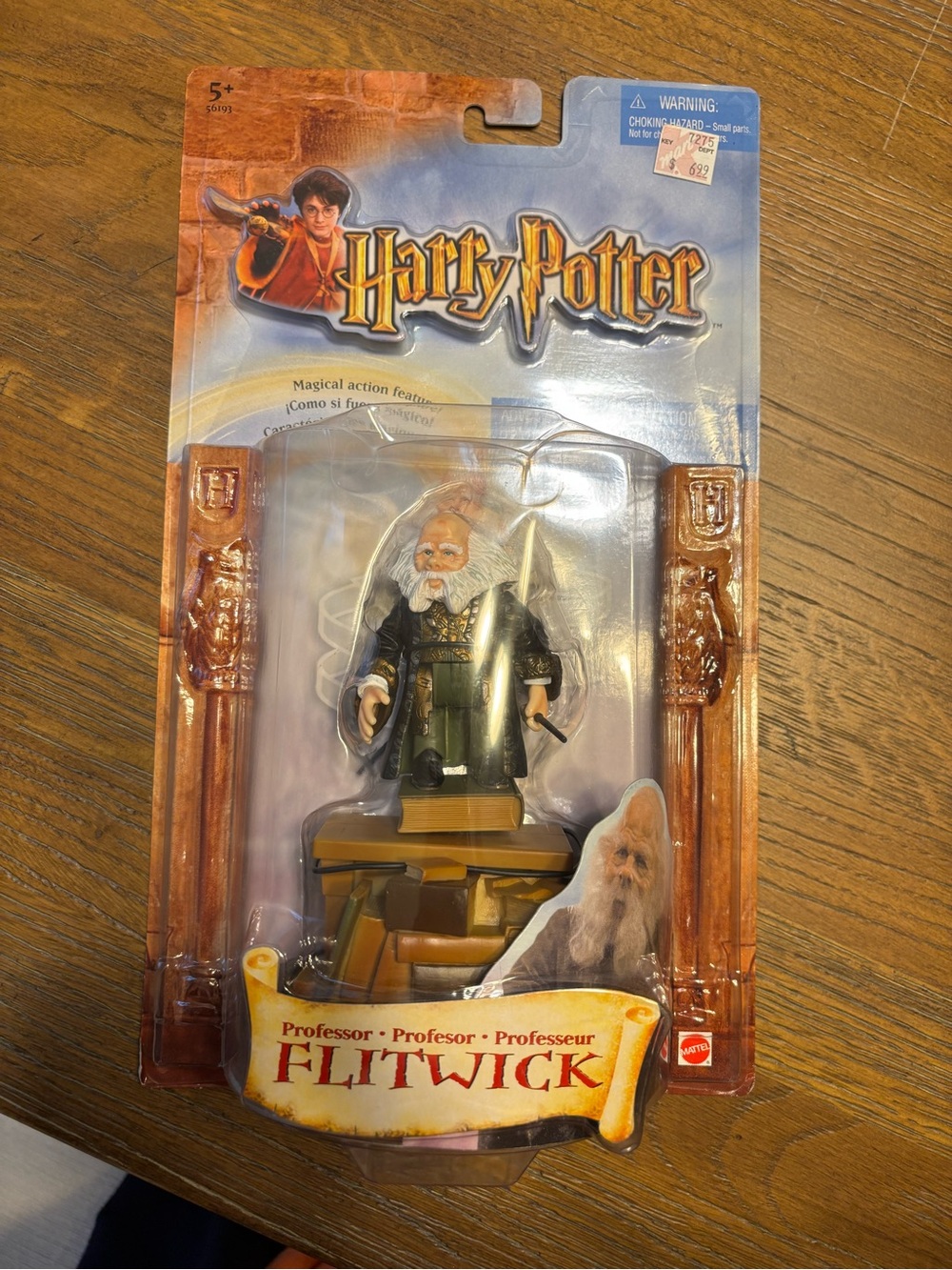 Mattel Harry Potter Professor Flitwick Figurine Fantasy Franchise